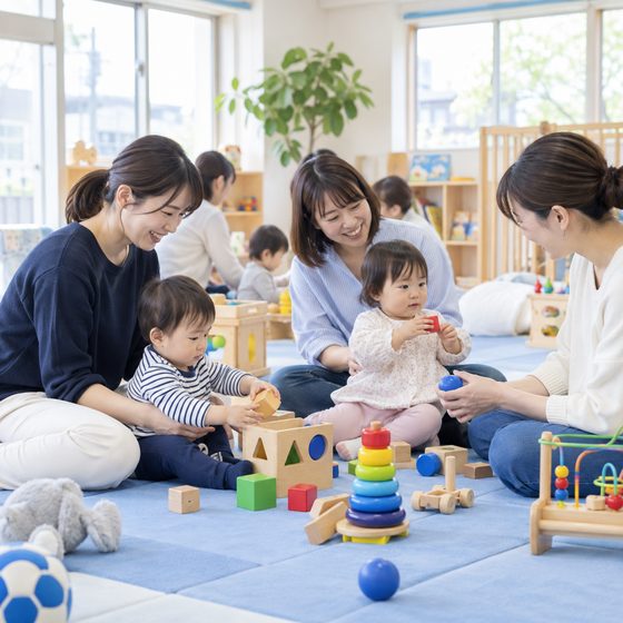 子育てひろばの一日