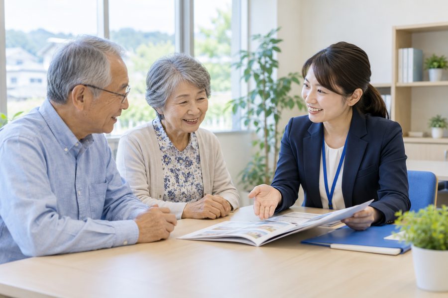 地域包括支援センターの相談の様子