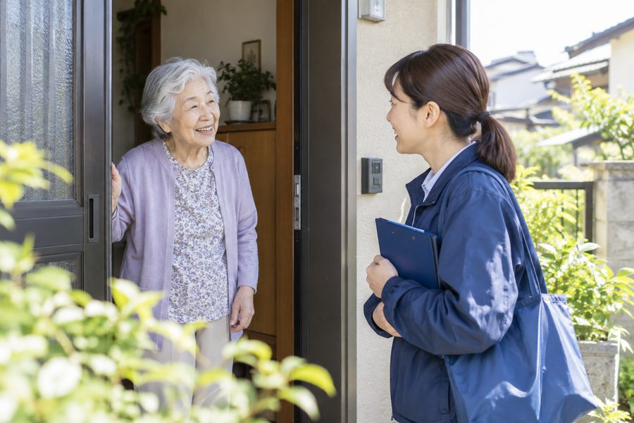 地域見守り相談室の相談の様子