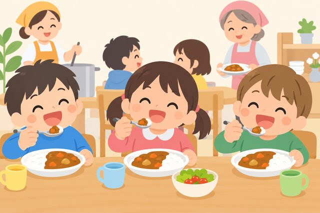 子ども食堂のカレー