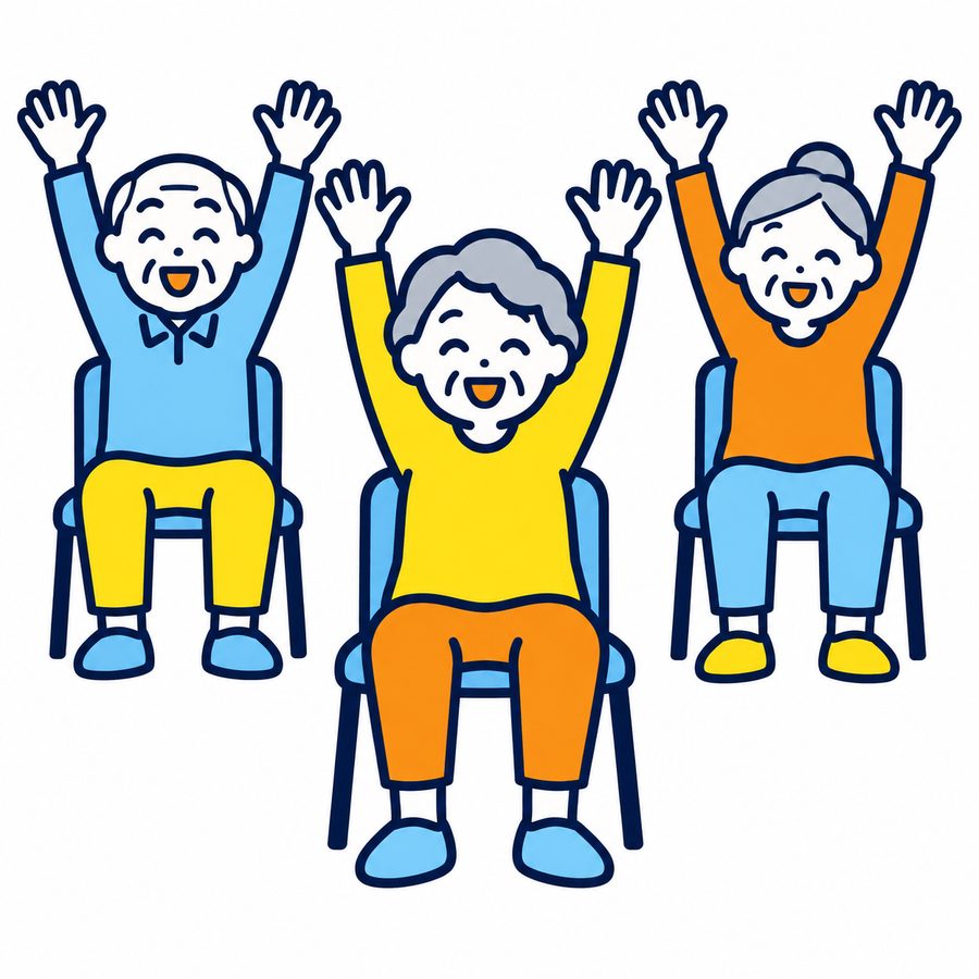 なにわ元気塾 秋の体験会のイラスト
